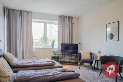 Wohnzimmer - Vermietete 2,5-Zimmer Wohnung direkt am Exerzierplatz in Kiel