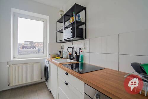 Küche - 2 Zimmer Etagenwohnung zum Kaufen in Kiel