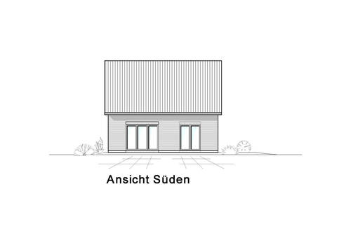 EFH_Ansicht Süden - Einfamilienhaus mit 136,00 m² in Bockhorn zum Kaufen