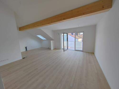 Wohnbereich.jpg - NEUBAU 3 Z. DG Eigentumswohnung mit Tiefgarage und Aufzug !