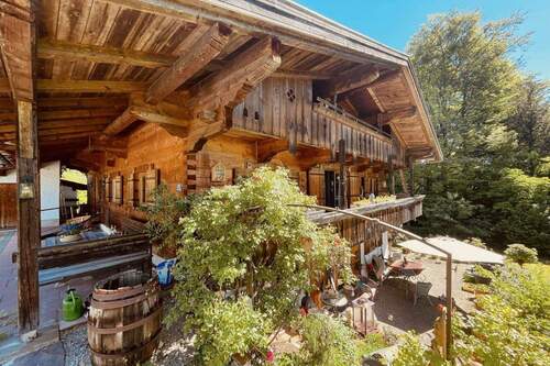 Außenansicht zum Balkon - 1 Zimmer Einfamilienhaus in Seeshaupt