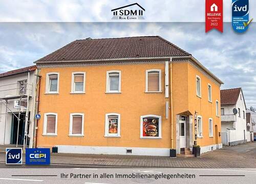 01_Aussenansicht.jpg - INVESTMENT-CHANCE: Wohn- & Geschäftshaus in Neudorf
