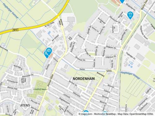 Geolyzer Kartenausschnitt - 