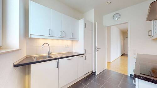 Küche - Etagenwohnung mit 82,00 m&sup2; in Frankfurt am Main zum Kaufen