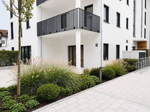 Aussenansicht - Vielseitig nutzbare Gewerbeeinheit im Neubau