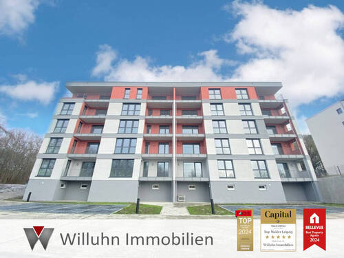 Hausansicht - ***Moderne 1 Raumwohnung mit 2 Balkonen und Fußbodenheizung***