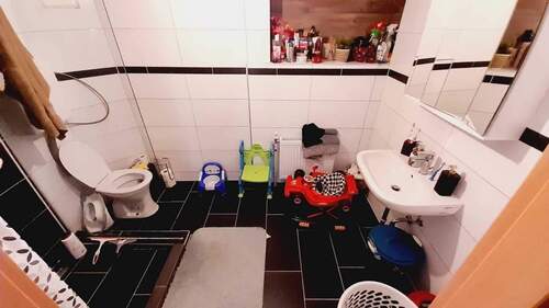 Badezimmer - 2 Zimmer Etagenwohnung in Kippenheim