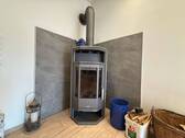 Moderner Kaminofen Ecke - 