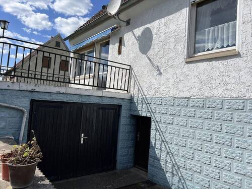 Garage - Einfamilienhaus mit 116,00 m² in Rhönblick zum Kaufen