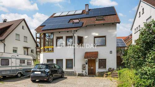 Außenansicht 1 - Fortlaufend modernisiertes EFH mit Einliegerwohnung - stilvoll und energieeffizient Wohnen