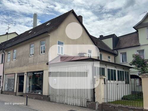 Ansicht - Wohn- Geschäftshaus in Erlangen-Zentrum...Ensembleschutz