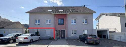 W1430 - (13) - Gepflegte 3 ZKB mit Terrasse, PKW-Stellplatz und Garage in zentrumsnähe von Losheim!
