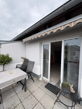 Dachterrasse mit Markise - 