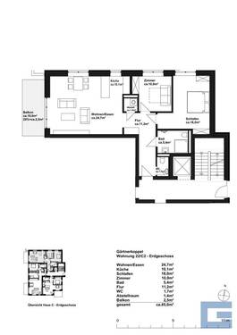 Haus C - Wohnung 22 - Erdgeschoss - 
