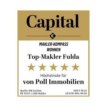 Zum sechsten Mal Auszeichnung als Top-Makler Fulda - 