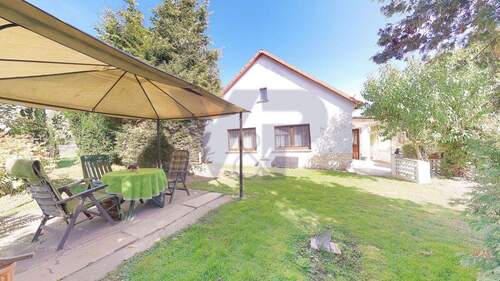 Garten - Einfamilienhaus mit 94,40 m² in Pölzig / Beiersdorf zum Kaufen