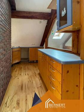 Küche im Dachgeschoss - 