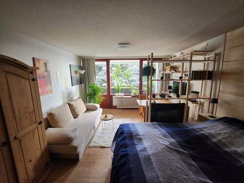 Bild 1 - 1-Z.-Whg mit Balkon,provisionsfrei, barrierefrei erreichbar,möbliert,sofort beziehbar