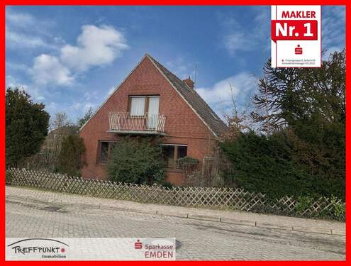 Ansicht mit Balkon am großen Schlafzimmer - Einfamilienhaus in beliebter Siedlungslage