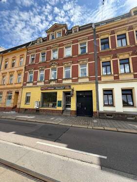 Hausansicht - 2-Raumwohnung mit Einbauküche - 300,00&nbsp;EUR Kaltmiete, ca.&nbsp; 45,00&nbsp;m&sup2;&nbsp;Wohnfl&auml;che