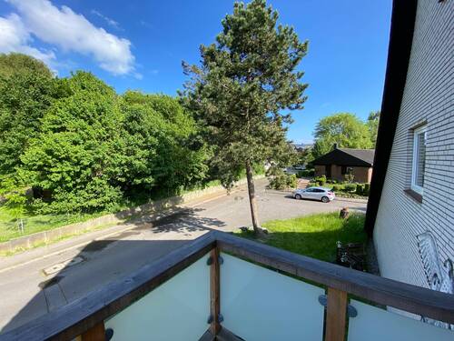 Blick vom Balkon (Wohnung 3) - 