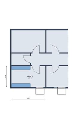 Möbliervorschlag Keller - 