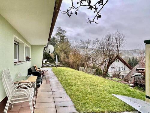 Bild 1 - Schöne Höhenlage - gut vermietete Gartengeschosswohnung in Calw