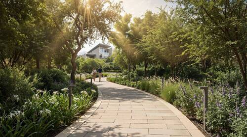 Forest Trail_Day View - Reihenmittelhaus mit 320,80 m&sup2; in Abu Dhabi zum Kaufen