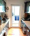 Küche mit Balkon - 