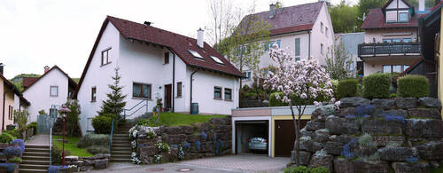 Eingamng und Garage - 