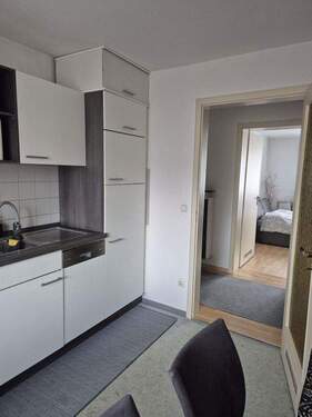 Blick ins Schlafzimmer - 