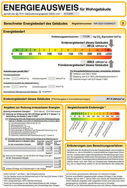 Energieausweis - 
