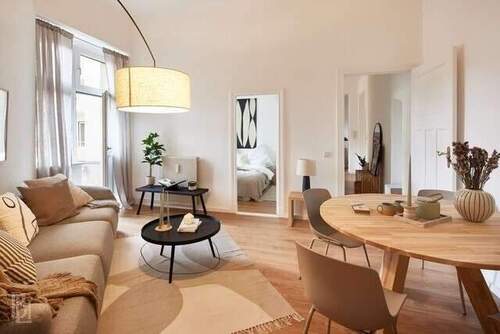 Beispiel Wohnzimmer - 2 Zimmer Etagenwohnung in Berlin