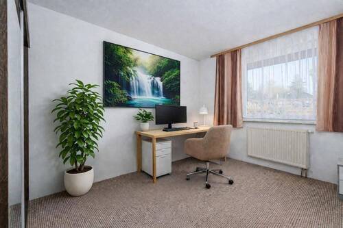 Zimmer 2 durch KI verschönert - 