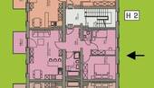 WE 85 - Grundriss - 3 Zimmer Etagenwohnung in Augsburg