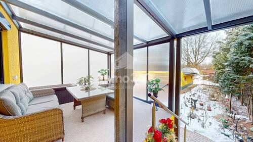 überdachte Terrasse - 