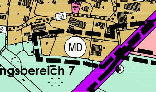 Auszug F-Plan - 6 Zimmer Einfamilienhaus zum Kaufen in Echem