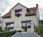 Außenansicht - Einfamilienhaus - Einfamilienhaus mit separatem Wohnbungalow in Erfurt-Hochheim