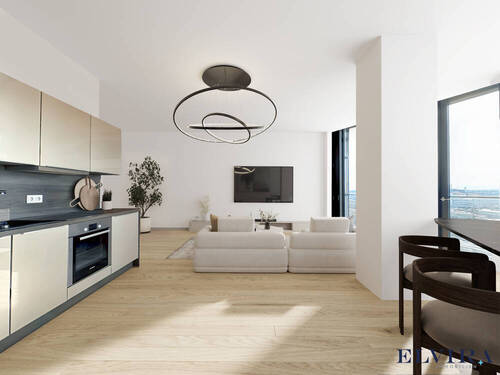 Visualisierung - 1 Zimmer Etagenwohnung in München