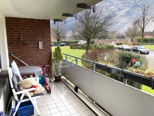 Blick auf die Loggia - 