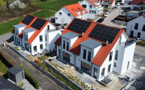 Ansicht 4 - Doppelhaushälfte mit 130,00 m&sup2; in Talheim zur Miete