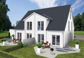 Terrasse Giebel Ost - 5 Zimmer Doppelhaushälfte in Feucht
