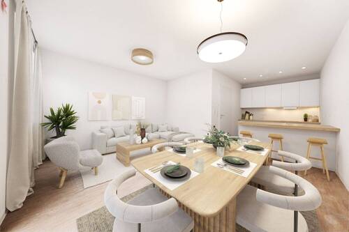 Visualisierung - 1 Zimmer Mehrfamilienhaus, Wohnhaus in Rhauderfehn