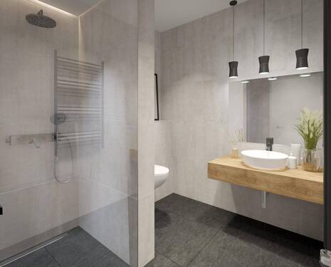 Badezimmer (Beispielbild) - 4 Zimmer Etagenwohnung zum Kaufen in München