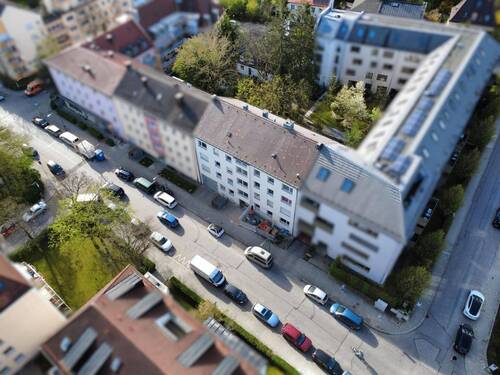 Luftansicht Straßenseite - 