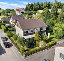 *** Große Doppelhaushälfte im Grünen mit Wintergarten in Aindling ***