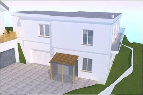 Eingangsbereich Studie - Einfamilienhaus mit 155,00 m² in Dorfhain zur Miete