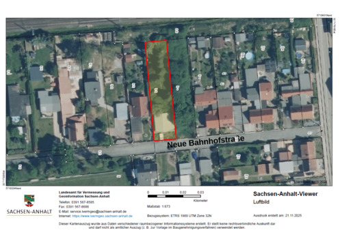 Lageplan - Grundstück zum Kaufen in Landsberg