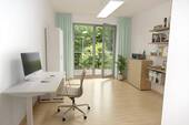 Zweites Zimmer als Büro... - 