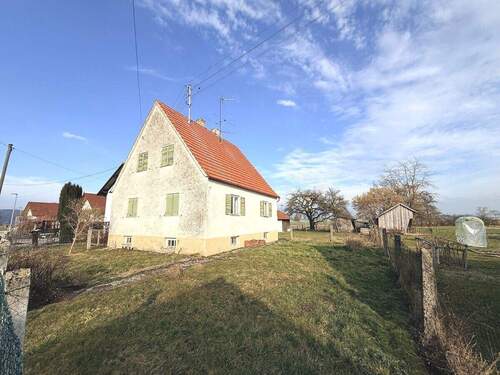 Außenansicht - *** Abriss-Gelegenheit mit Weitblick: Grundstück in ruhiger Ortsrandlage in Hasberg ***